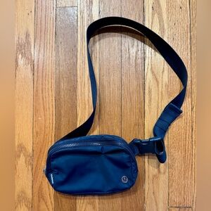 Lululemon Navy Everywhere Belt Bag, barely used